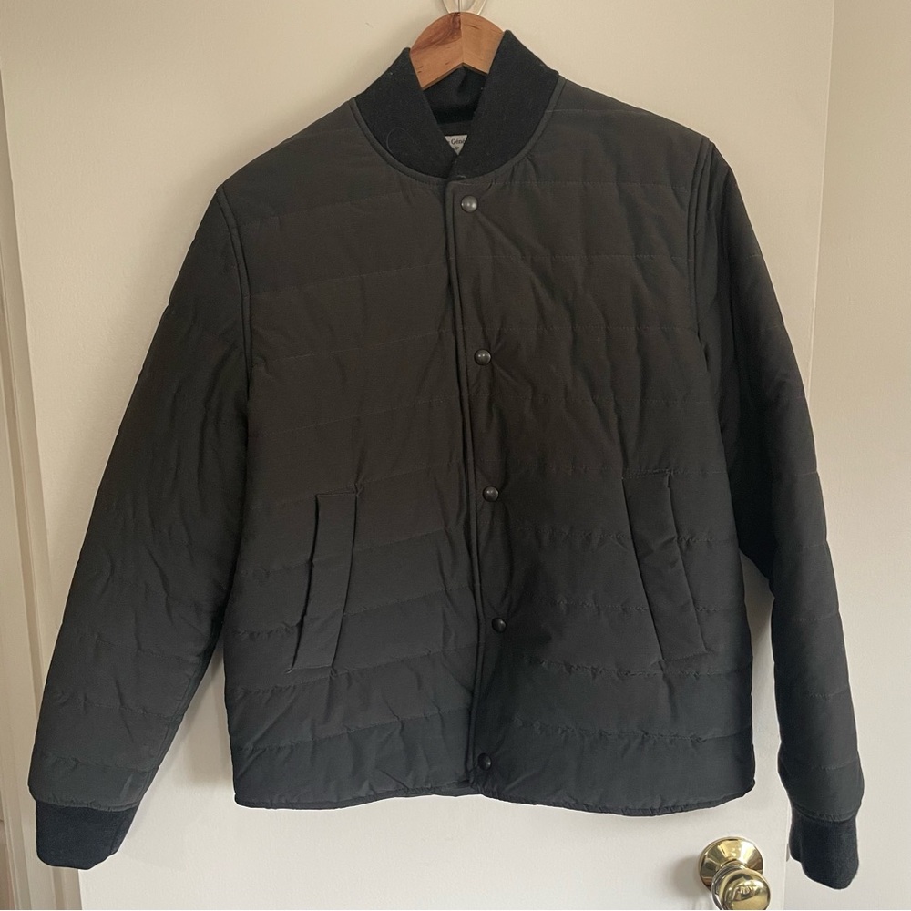 Officine Generale for Barney’s Gray Nylon Bomber size L
